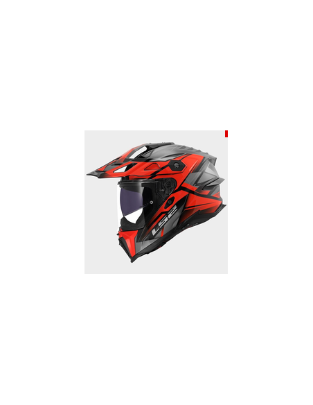 LS2 CASCO ADVENTURE EXPLORER EVO TALUX ROSSO