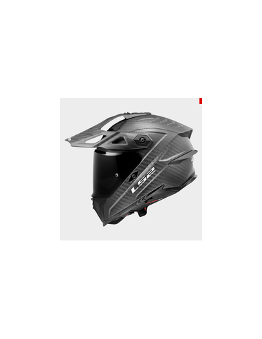 LS2 CASCO ADVENTURE EXPLORER EVO CARBON OPACO
