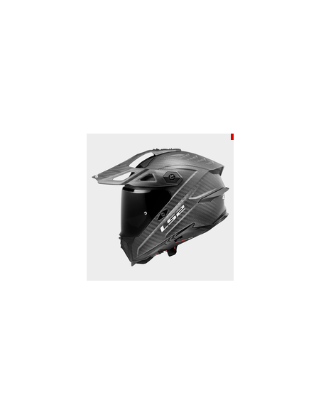 LS2 CASCO ADVENTURE EXPLORER EVO CARBON OPACO