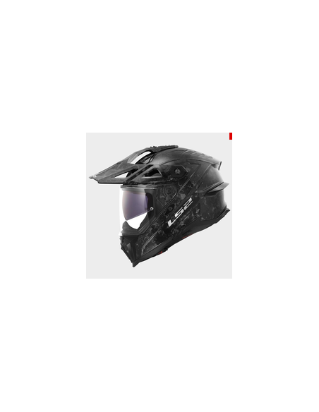 LS2 CASCO ADVENTURE EXPLORER EVO CARBON FORGED LUCIDO