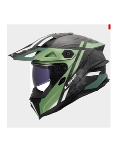 LS2 CASCO ADVENTURE EXPLORER EVO CARBON ZELIOR