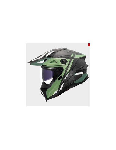 LS2 CASCO ADVENTURE EXPLORER EVO CARBON ZELIOR