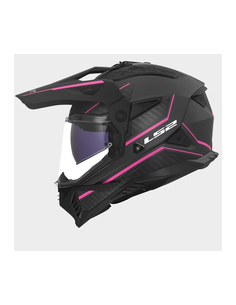 LS2 CASCO ADVENTURE  PIONEER II ATRON ROSA