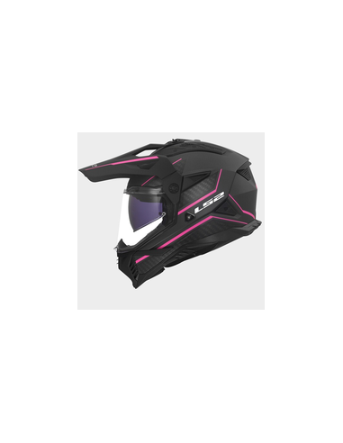 LS2 CASCO ADVENTURE  PIONEER II ATRON ROSA