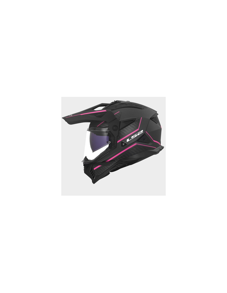 LS2 CASCO ADVENTURE  PIONEER II ATRON ROSA