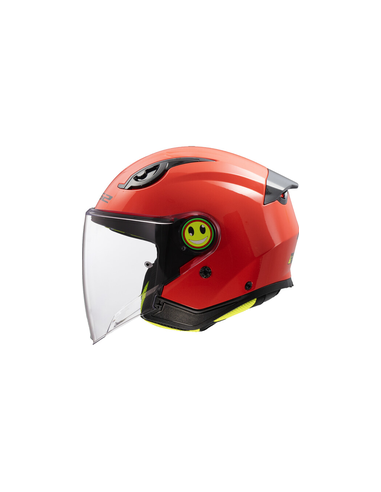 LS2 CASCO JET BAMBINO FUNNY II ROSSO