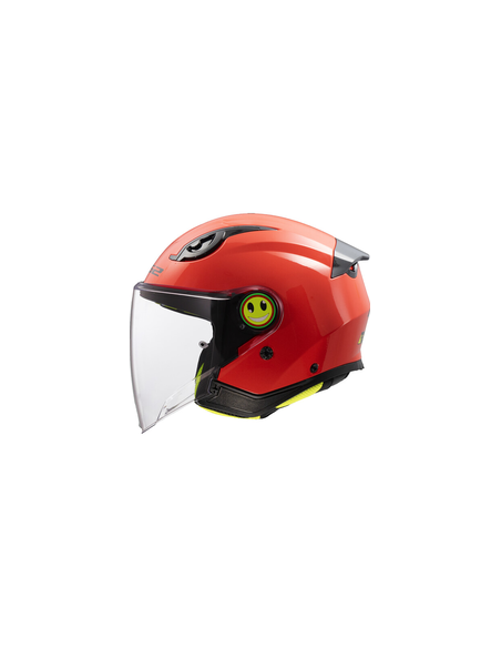 LS2 CASCO JET BAMBINO FUNNY II ROSSO