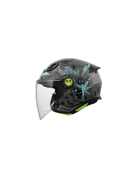 LS2 CASCO JET BAMBINO FUNNY II SCRIBBLE