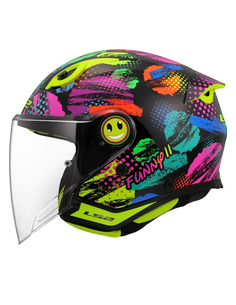 LS2 CASCO JET BAMBINO FUNNY II JOY