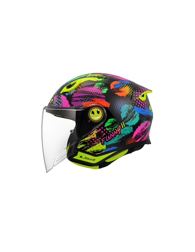 LS2 CASCO JET BAMBINO FUNNY II JOY