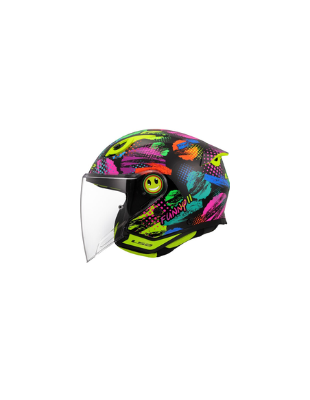 LS2 CASCO JET BAMBINO FUNNY II JOY