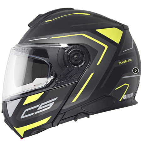 SCHUBERTH CASCO MODULARE C5 OMEGA GIALLO