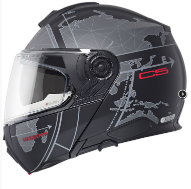 SCHUBERTH CASCO MODULARE C5 GLOBE ROSSO