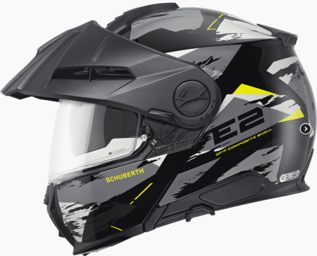 SCHUBERTH CASCO MODULARE E2 TRAIL GIALLO