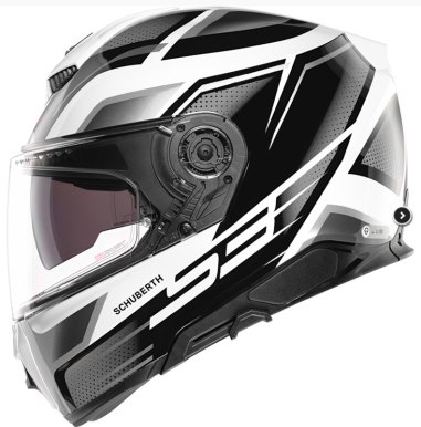 SCHUBERTH CASCO INTEGRALE S3 STORM ARGENTO