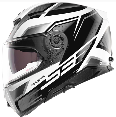SCHUBERTH CASCO INTEGRALE S3 STORM ARGENTO
