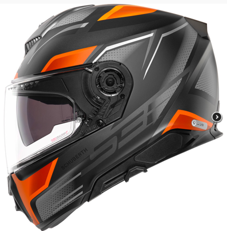 SCHUBERTH CASCO INTEGRALE S3 STORM ARANCIONE