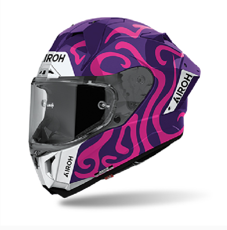 AIROH CASCO INTEGRALE GP 800 SWAIN VIOLA
