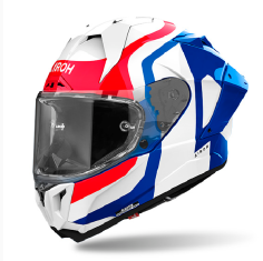 AIROH CASCO INTEGRALE GP 800 COMPETITION BLU ROSSO