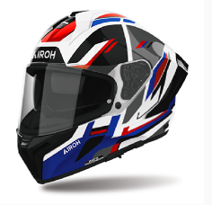 AIROH CASCO INTEGRALE MATRYX SENTRY BLU ROSSO
