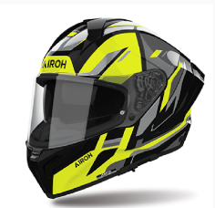 AIROH CASCO INTEGRALE MATRYX SENTRY GIALLO