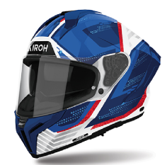AIROH CASCO INTEGRALE MATRYX STARBURST ROSSO BLU