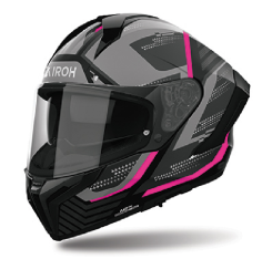 AIROH CASCO INTEGRALE MATRYX STARBURST ROSA