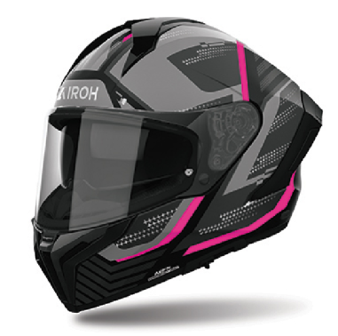 AIROH CASCO INTEGRALE MATRYX STARBURST ROSA