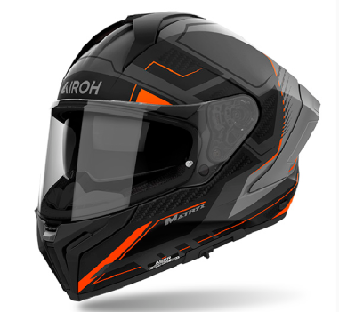 AIROH CASCO INTEGRALE MATRYX ROCKET ARANCIONE