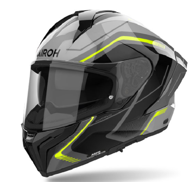 AIROH CASCO INTEGRALE MATRYX WIDE GIALLO