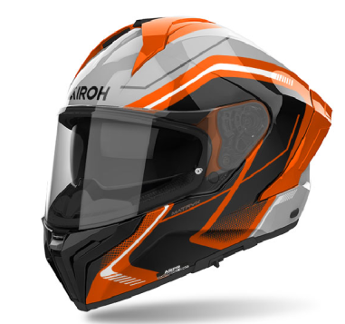 AIROH CASCO INTEGRALE MATRYX WIDE ARANCIONE