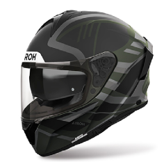 AIROH CASCO INTEGRALE SPARK 2 LUMA VERDE MILITARE