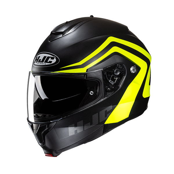 HJC CASCO MODULARI C91N NEPOS GIALLO FLUO MC3HSF