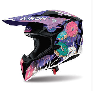 AIROH CASCO OFFROAD WRAAAP DONUTS