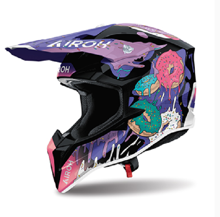 AIROH CASCO OFFROAD WRAAAP DONUTS