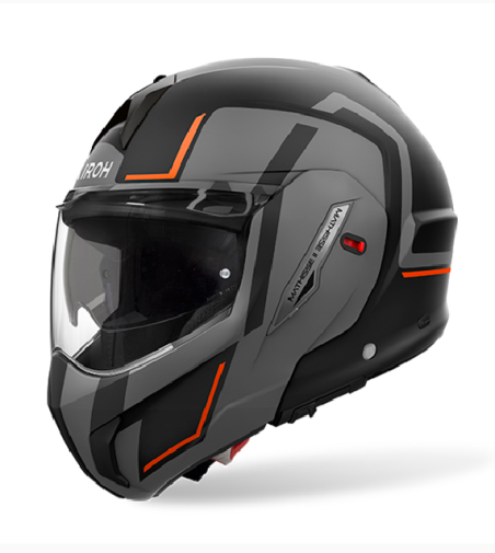 AIROH CASCO MODULARE MATHISSE II GENIUS ARANCIONE