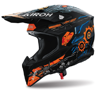 AIROH CASCO OFFROAD WRAAAP GEAR