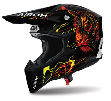 AIROH CASCO OFFROAD WRAAAP TYGER