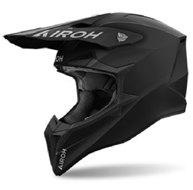 AIROH CASCO OFFROAD WRAAAP NERO OPACO