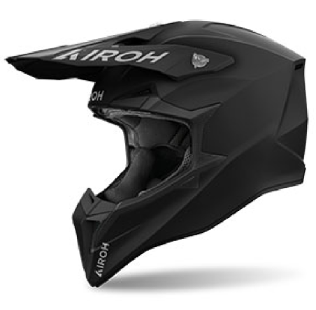 AIROH CASCO OFFROAD WRAAAP NERO OPACO