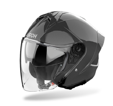 AIROH CASCO JET H21 GRIGIO SCURO