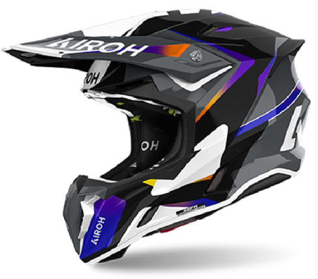 AIROH CASCO OFFROAD TWIST 3 HUSTLE