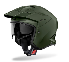 AIROH CASCO KOMBAKT VERDE MILITARE