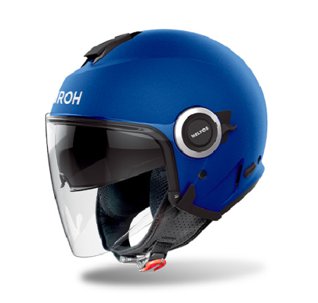 AIROH CASCO JET HELYOS BLU OPACO