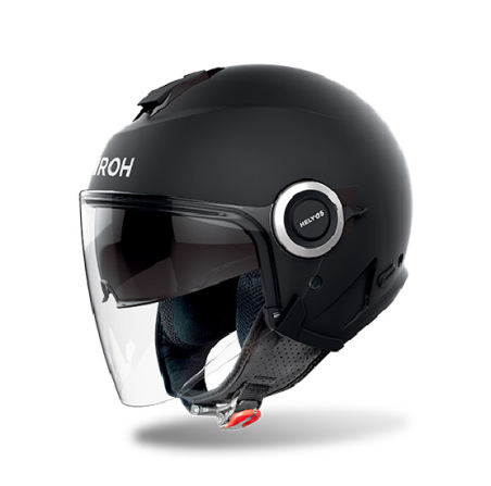 AIROH CASCO JET HELYOS NERO OPACO