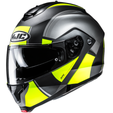 HJC CASCO MODULARI C91N JYN GIALLO FLUO MC3HSF