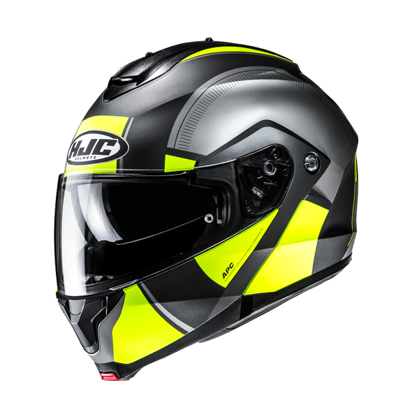 HJC CASCO MODULARI C91N JYN GIALLO FLUO MC3HSF