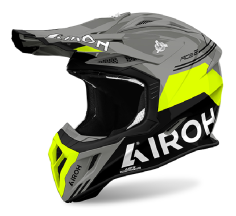 AIROH CASCO OFFROAD AVIATOR ACE 2 FURY GIALLO LUCIDO