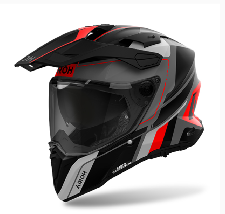AIROH CASCO INTEGRALE COMMANDER 2 SKIP ARANCIONE