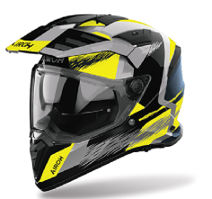 AIROH CASCO INTEGRALE BANDIT AIRSPEED GIALLO